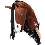 HKM Hobby Horse Professional Slim Line Blanc/Marron HKM Hobby Horse Professional Slim Line Blanc/Marron