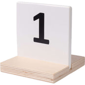 HKM Hobby Horsing lettres de manège de Saut Noir/Blanc HKM Hobby Horsing lettres de manège de Saut Noir/Blanc