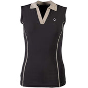 Lauria Garrelli Polo Limone Sans Manche Noir Lauria Garrelli Polo Limone Sans Manche Noir