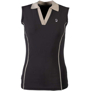 Lauria Garrelli Polo Limone Sans Manche Noir Lauria Garrelli Polo Limone Sans Manche Noir