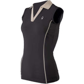 Lauria Garrelli Polo Limone Sans Manche Noir Lauria Garrelli Polo Limone Sans Manche Noir