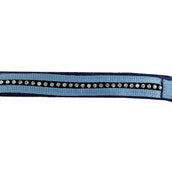 HKM Ensemble Licol Crystal Souple Rembourrage Petrol/marine HKM Ensemble Licol Crystal Souple Rembourrage Petrol/marine