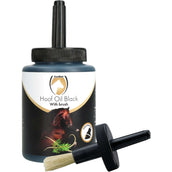 Excellent Huile de sabot avec Brosse Noir Excellent Huile de sabot avec Brosse Noir