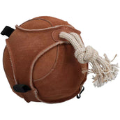 Excellent Balle de jeu amusante pour chevaux Suede Marron Excellent Balle de jeu amusante pour chevaux Suede Marron