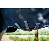 Rambo Turnout Rug 1680D Varilayer 250g Navy/Thunderstorm Grey/Silver Rambo Turnout Rug 1680D Varilayer 250g Navy/Thunderstorm Grey/Silver