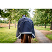 Rambo Turnout Rug 1680D Varilayer 250g Navy/Thunderstorm Grey/Silver Rambo Turnout Rug 1680D Varilayer 250g Navy/Thunderstorm Grey/Silver