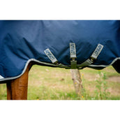 Amigo Couverture Turnout Bravo 100g Navy/Titanium Grey Amigo Couverture Turnout Bravo 100g Navy/Titanium Grey