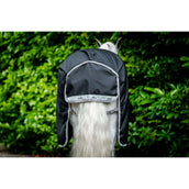 Amigo Turnout Rug 1200D 250g Black/Titanium Grey/Silver Amigo Turnout Rug 1200D 250g Black/Titanium Grey/Silver