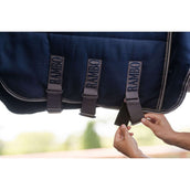 Rambo Optimo Couverture d'Écurie Plus 400g Navy/Thunderstorm Grey/Silver Rambo Optimo Couverture d'Écurie Plus 400g Navy/Thunderstorm Grey/Silver