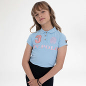 HV Polo Polo Favouritas EQ Kids Powder Blue HV Polo Polo Favouritas EQ Kids Powder Blue