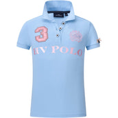 HV Polo Polo Favouritas EQ Kids Powder Blue HV Polo Polo Favouritas EQ Kids Powder Blue