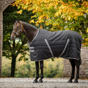 Rambo Couverture d'Écurie 200g Black/Thunderstorm Grey/Silver Rambo Couverture d'Écurie 200g Black/Thunderstorm Grey/Silver