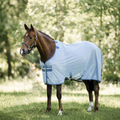 Amigo Couverture Anti-Mouches Heather Blue/Blue/Silver Amigo Couverture Anti-Mouches Heather Blue/Blue/Silver