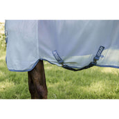 Amigo Couverture Anti-Mouches Heather Blue/Blue/Silver Amigo Couverture Anti-Mouches Heather Blue/Blue/Silver