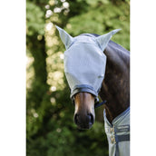 Amigo Masque Anti-Mouches Heather Blue/Blue/Silver Amigo Masque Anti-Mouches Heather Blue/Blue/Silver