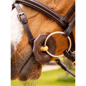 LeMieux Rondelles de Mors Rubber Marron LeMieux Rondelles de Mors Rubber Marron