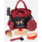 LeMieux Kit de Pansage Mini Rouge LeMieux Kit de Pansage Mini Rouge