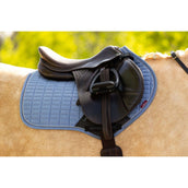 LeMieux Tapis de Selle Suede Close Contact Square de Saut Powder Blue LeMieux Tapis de Selle Suede Close Contact Square de Saut Powder Blue