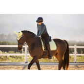 LeMieux Tapis de Selle Suede Square Dressage Macaron LeMieux Tapis de Selle Suede Square Dressage Macaron