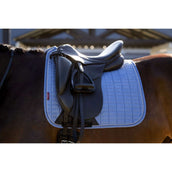 LeMieux Tapis de Selle Suede Square Dressage Powder Blue LeMieux Tapis de Selle Suede Square Dressage Powder Blue