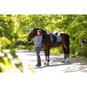 LeMieux Tapis de Selle Suede Square Dressage Powder Blue LeMieux Tapis de Selle Suede Square Dressage Powder Blue