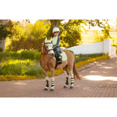 LeMieux Tapis de Selle Mini Suede Close Contact Square de Saut Macaron LeMieux Tapis de Selle Mini Suede Close Contact Square de Saut Macaron