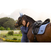 LeMieux Tapis de Selle Loire Classic Square Dressage Powder Blue LeMieux Tapis de Selle Loire Classic Square Dressage Powder Blue