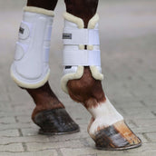 Kavalkade Dressage Boots avec Fausse Fourrure Blanc Kavalkade Dressage Boots avec Fausse Fourrure Blanc