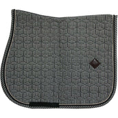 Kentucky Tapis de Selle Pied-de-Poule Saut Noir Kentucky Tapis de Selle Pied-de-Poule Saut Noir