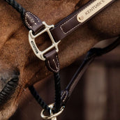 Kentucky Licol en Cuir et Corde Noir Kentucky Licol en Cuir et Corde Noir