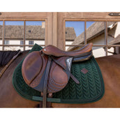 Kentucky Tapis de Selle Velvet Mini Pearls de Saut Pine Green Kentucky Tapis de Selle Velvet Mini Pearls de Saut Pine Green