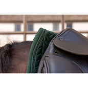 Kentucky Tapis de Selle Velvet Mini Pearls Dressage Pine Green Kentucky Tapis de Selle Velvet Mini Pearls Dressage Pine Green