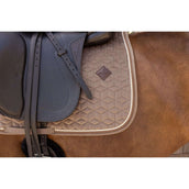 Kentucky Tapis de Selle Velvet Dressage Beige Kentucky Tapis de Selle Velvet Dressage Beige