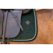 Kentucky Tapis de Selle Velvet Dressage Pine Green Kentucky Tapis de Selle Velvet Dressage Pine Green