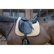 Kentucky Horsewear Tapis de Selle Softshell Onion Quilt Dressage Beige/Vieux Rose Kentucky Horsewear Tapis de Selle Softshell Onion Quilt Dressage Beige/Vieux Rose