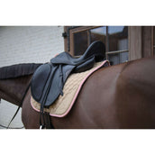 Kentucky Horsewear Tapis de Selle Softshell Onion Quilt Dressage Beige/Vieux Rose Kentucky Horsewear Tapis de Selle Softshell Onion Quilt Dressage Beige/Vieux Rose