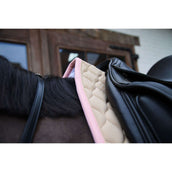Kentucky Horsewear Tapis de Selle Softshell Onion Quilt Dressage Beige/Vieux Rose Kentucky Horsewear Tapis de Selle Softshell Onion Quilt Dressage Beige/Vieux Rose