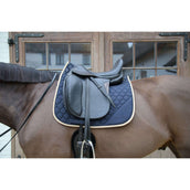 Kentucky Horsewear Tapis de Selle Softshell Onion Quilt Dressage Marin/Beige Kentucky Horsewear Tapis de Selle Softshell Onion Quilt Dressage Marin/Beige