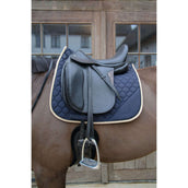 Kentucky Horsewear Tapis de Selle Softshell Onion Quilt Dressage Marin/Beige Kentucky Horsewear Tapis de Selle Softshell Onion Quilt Dressage Marin/Beige