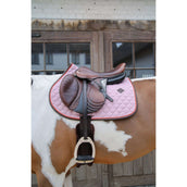 Kentucky Horsewear Tapis de Selle Onion Quilt Leather Neon de Saut Lavande Kentucky Horsewear Tapis de Selle Onion Quilt Leather Neon de Saut Lavande