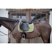 Kentucky Horsewear Tapis de Selle Softshell Onion Quilt Dressage Kaki/Vieux Rose Kentucky Horsewear Tapis de Selle Softshell Onion Quilt Dressage Kaki/Vieux Rose
