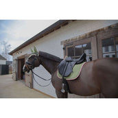 Kentucky Horsewear Tapis de Selle Softshell Onion Quilt Dressage Kaki/Vieux Rose Kentucky Horsewear Tapis de Selle Softshell Onion Quilt Dressage Kaki/Vieux Rose