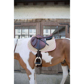 Kentucky Horsewear Tapis de Selle Softshell Onion Quilt de Saut Beige/Vieux Rose Kentucky Horsewear Tapis de Selle Softshell Onion Quilt de Saut Beige/Vieux Rose