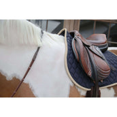 Kentucky Horsewear Tapis de Selle Softshell Onion Quilt de Saut Marin/Beige Kentucky Horsewear Tapis de Selle Softshell Onion Quilt de Saut Marin/Beige