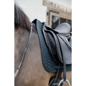 Kentucky Tapis de Selle Plaited 3D Logo Dressage Pine Green Kentucky Tapis de Selle Plaited 3D Logo Dressage Pine Green