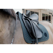 Kentucky Tapis de Selle Plaited 3D Logo Dressage Pine Green Kentucky Tapis de Selle Plaited 3D Logo Dressage Pine Green