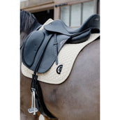 Kentucky Tapis de Selle Plaited 3D Logo Dressage Beige Kentucky Tapis de Selle Plaited 3D Logo Dressage Beige