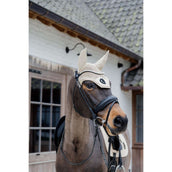 Kentucky Tapis de Selle Plaited 3D Logo Dressage Beige Kentucky Tapis de Selle Plaited 3D Logo Dressage Beige