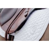 Kentucky Tapis de Selle Plaited 3D Logo de Saut Blanc Kentucky Tapis de Selle Plaited 3D Logo de Saut Blanc