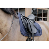 Kentucky Tapis de Selle Plaited 3D Logo Dressage Marin Kentucky Tapis de Selle Plaited 3D Logo Dressage Marin